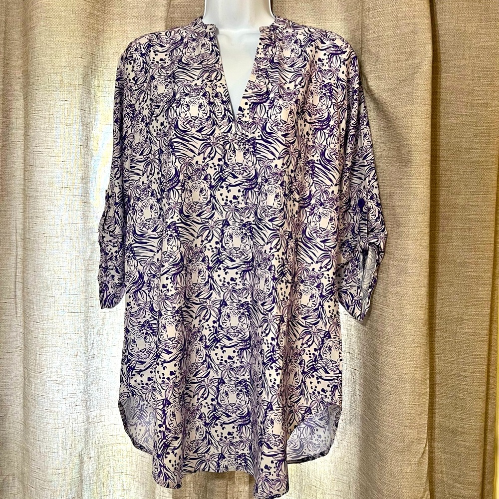*NWT* Stewart Simmons Tiger Top